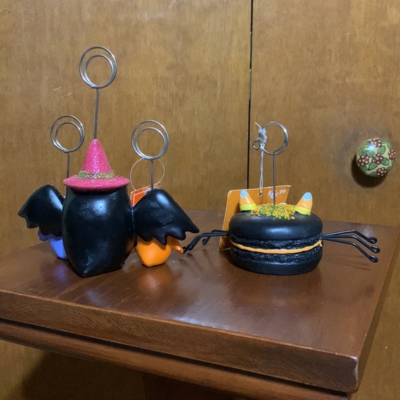 At Home- Halloween 🎃 Decorations- 1.Candy Corn 🕷️ Spider Name or Photo holder - Picture 4 of 8